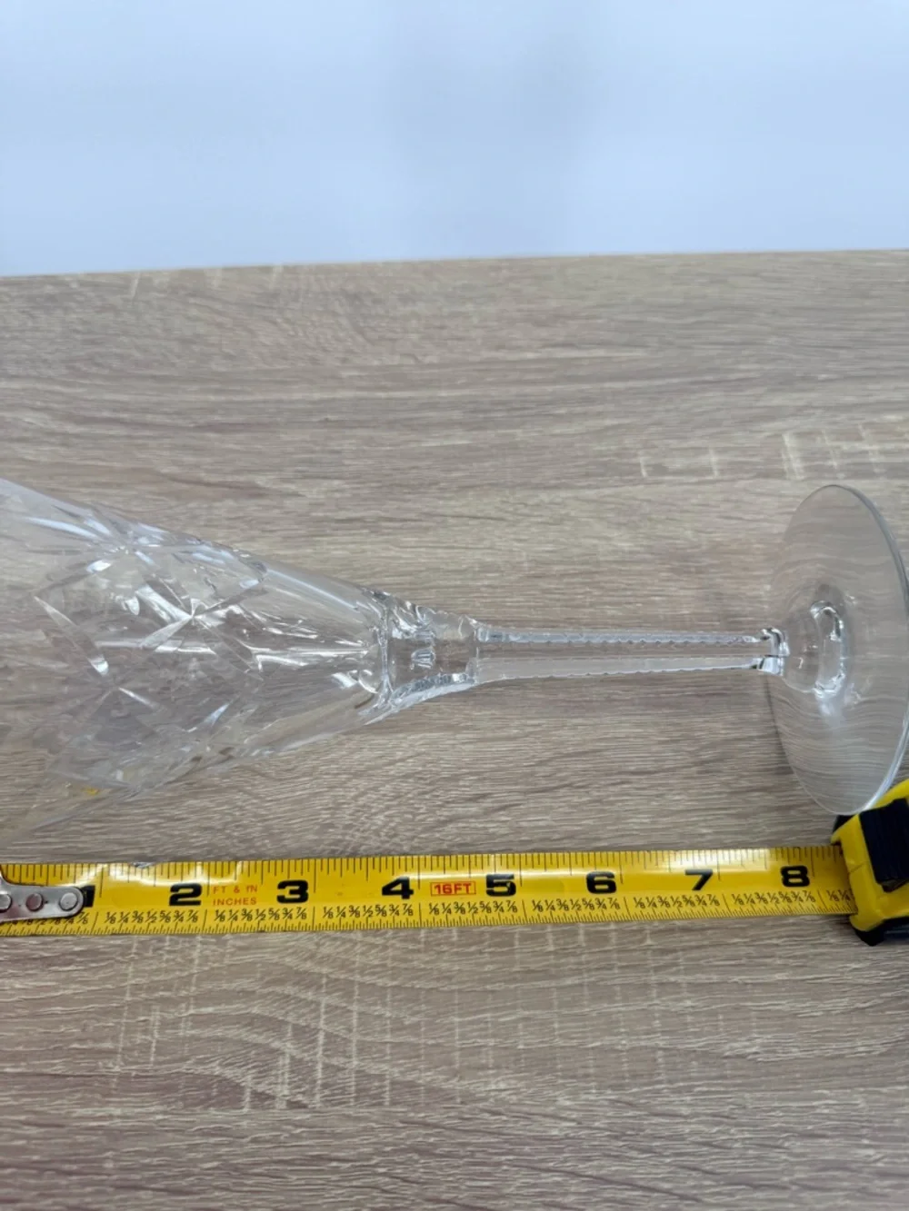 Seneca Stratford Cut Crystal Water Goblet 8.25